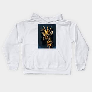 The Giraffe King Kids Hoodie